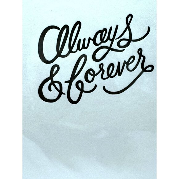 Temporary Tattoos & Cards ALWAYS AND FOREVER Set of 3 Individual Packs 5X6 New - Picture 3 of 3